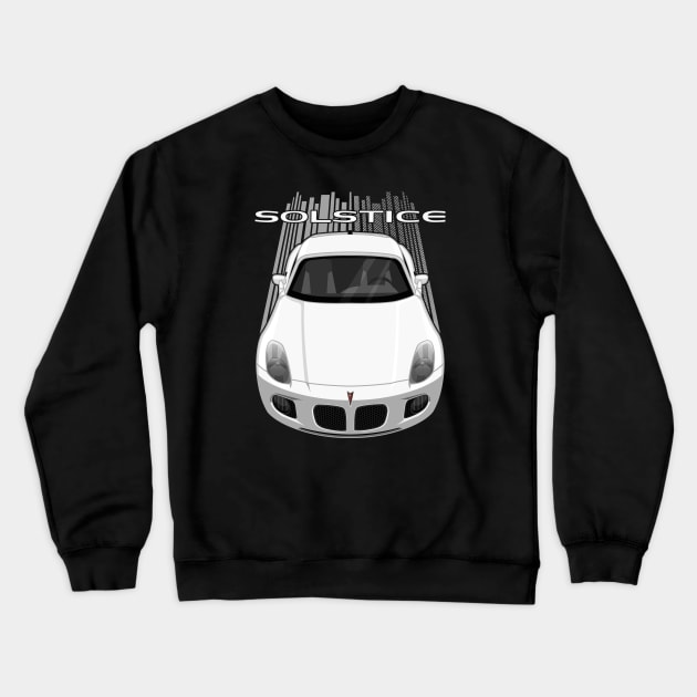 Pontiac Solstice GXP Coupe - White Crewneck Sweatshirt by V8social